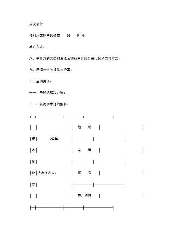 技术转让合同（3）专业版