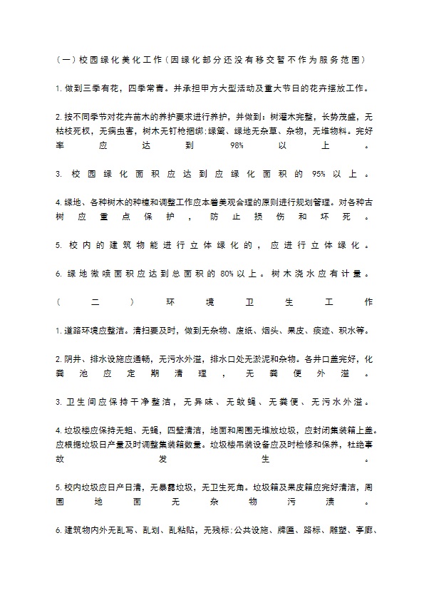 物业管理委托合同标准范本